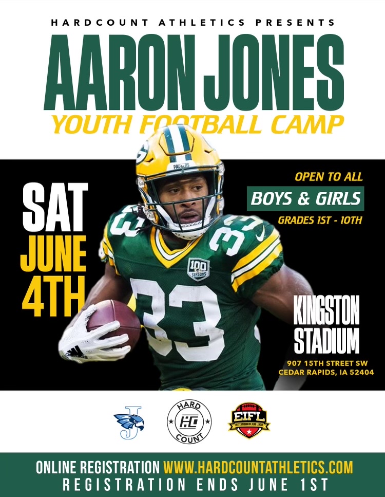 Aaron Jones Football Camp – College Community School District