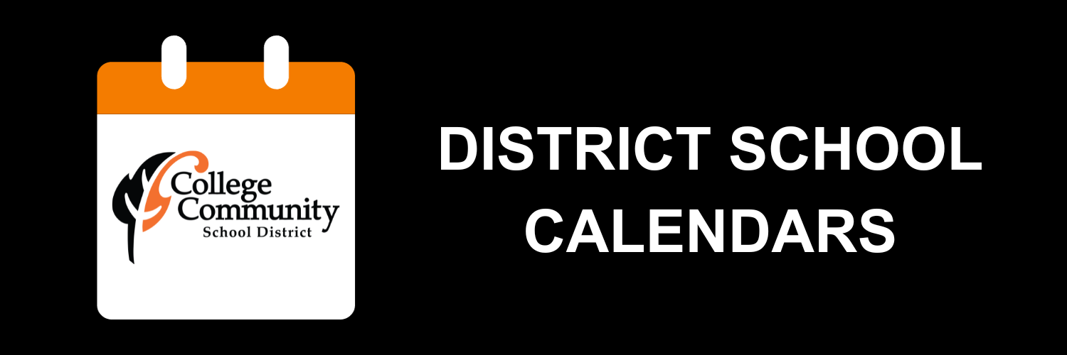 District Calendar – College Community School District