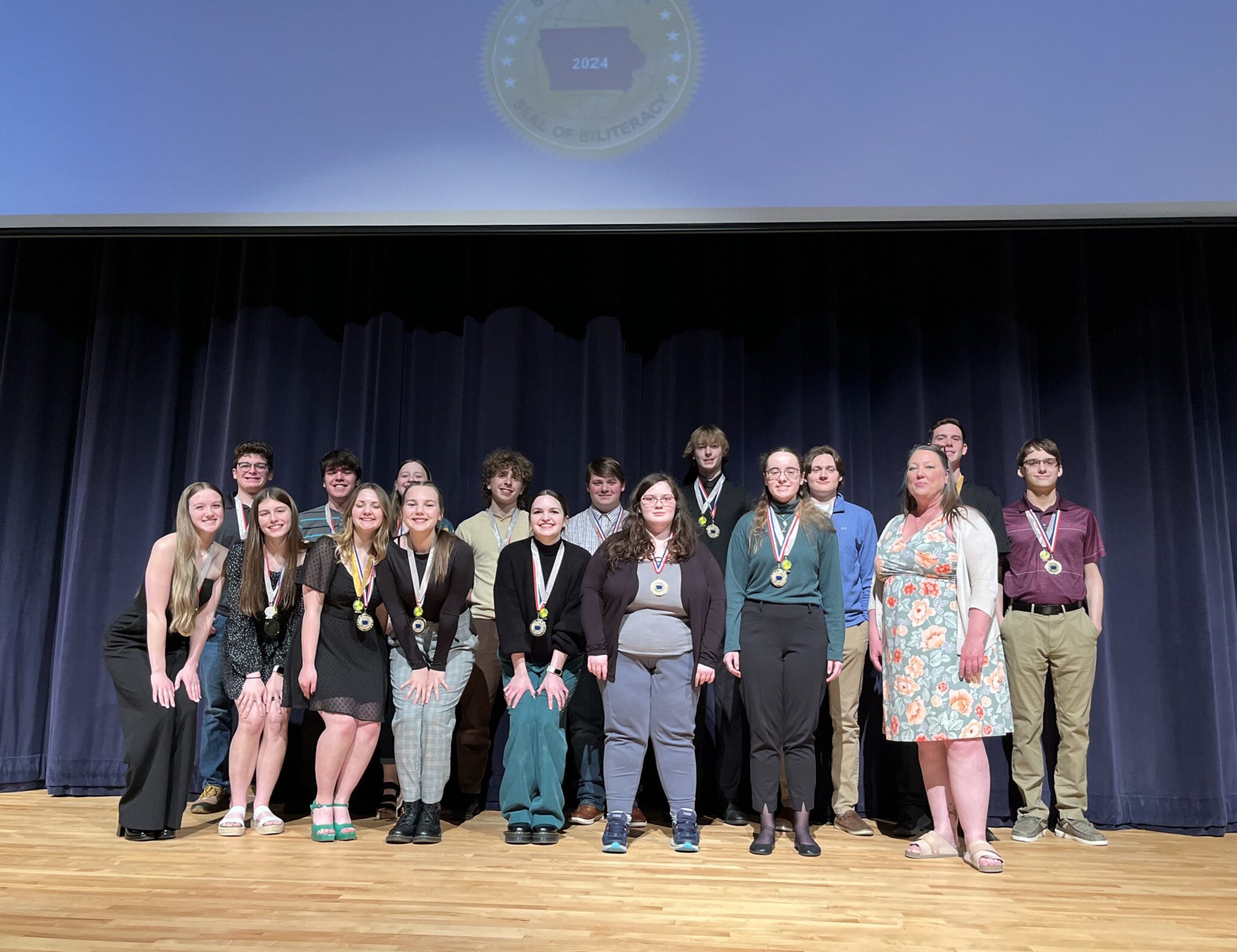 Students Earn Iowa Seal of Biliteracy – College Community School District