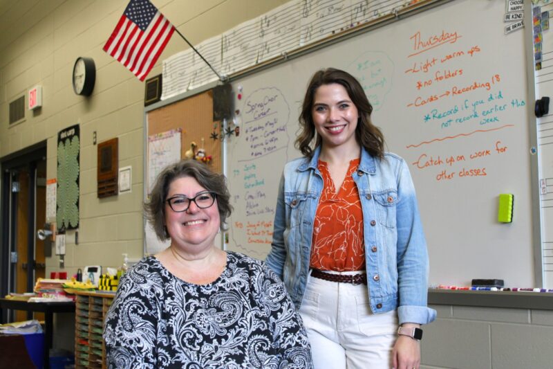 Kelly Truax And Grace Huber Receive Outstanding Choral Educator Awards 