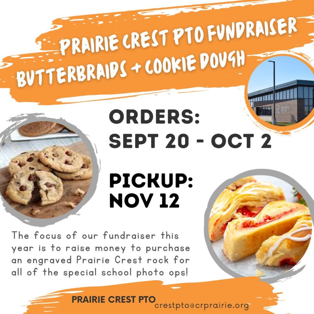 Prairie Crest PTO FallFundraiser Instagram Post