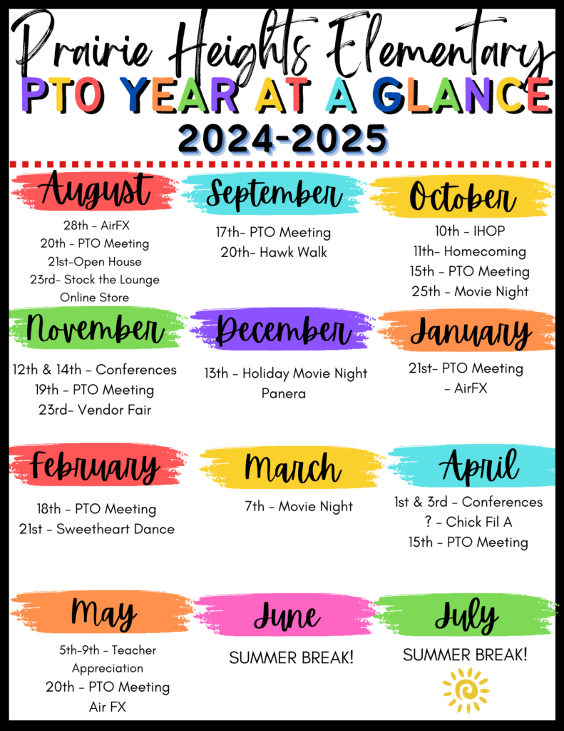 PTO Year At A Glance 24 25